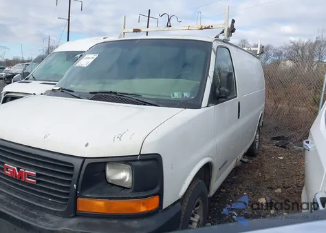 2006 GMC Savana Work Van from USA, damaged, VIN 1GTGG25V661161305